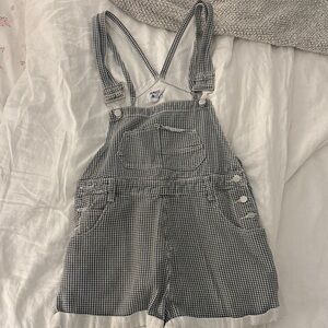 Princess Polly Monochrome Checkered Jumpsuit